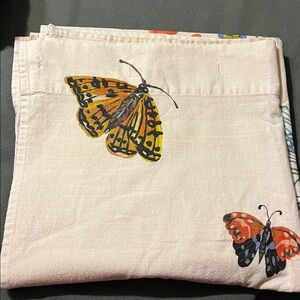 Anthropologie 100% Cotton Shower Curtain